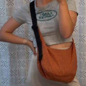 ISO Rhubarb Baggu Medium Crescent